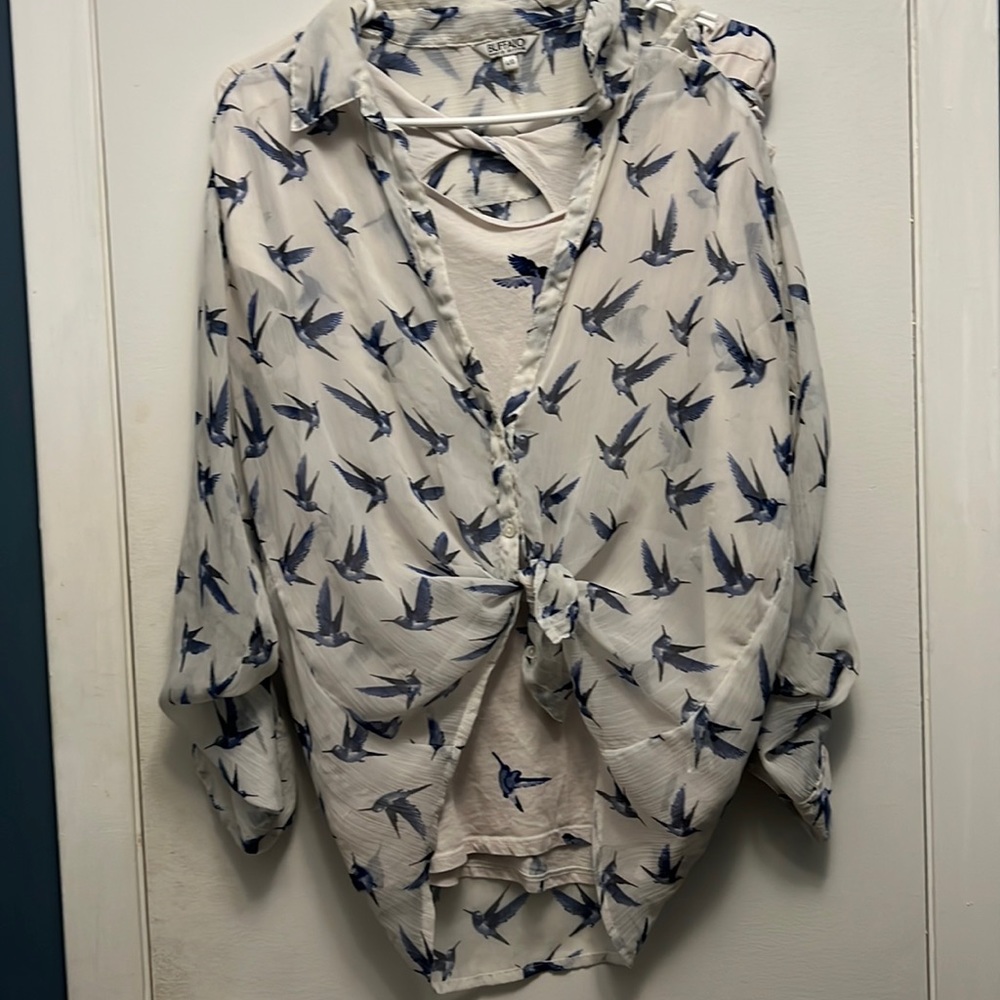 Buffalo shirt with matching undershirt from Eddie bower